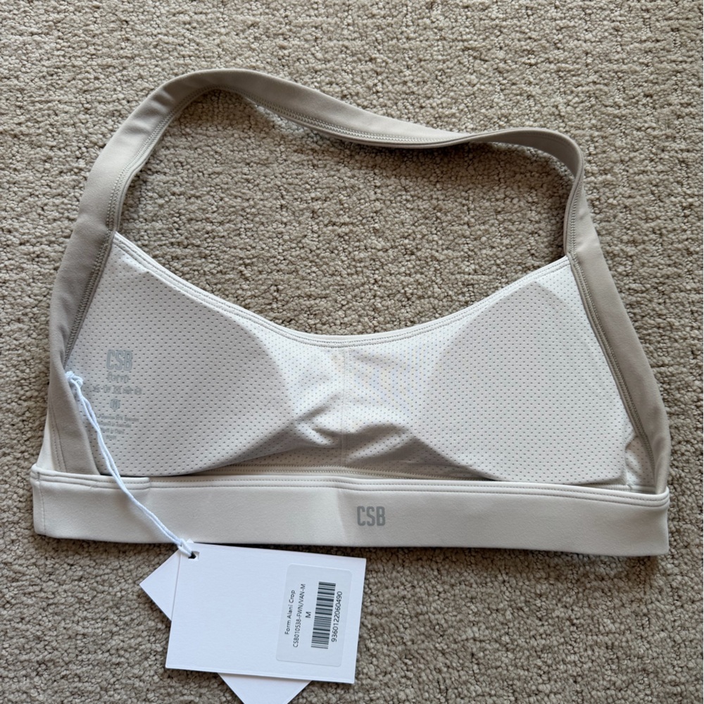 Sports Bra with Contrast Straps - Picture 2 of 2